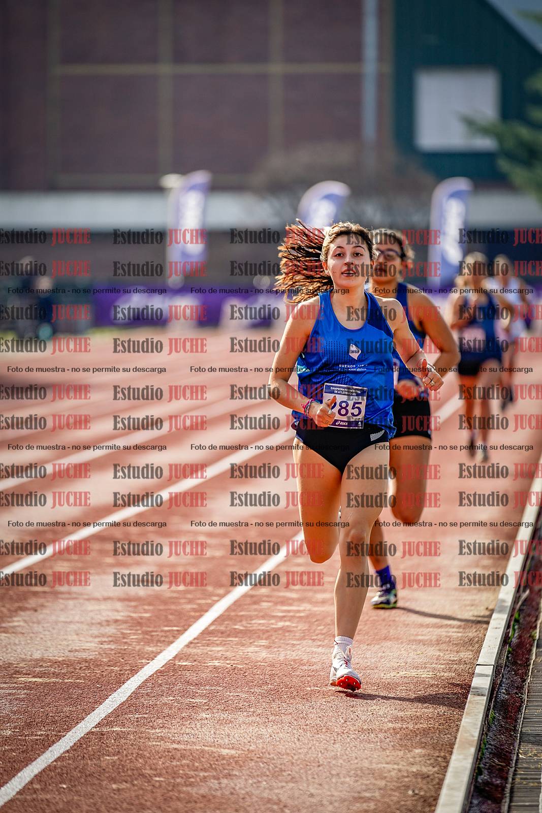 Fotos de los 800 m de mujeres - heptatlón 7