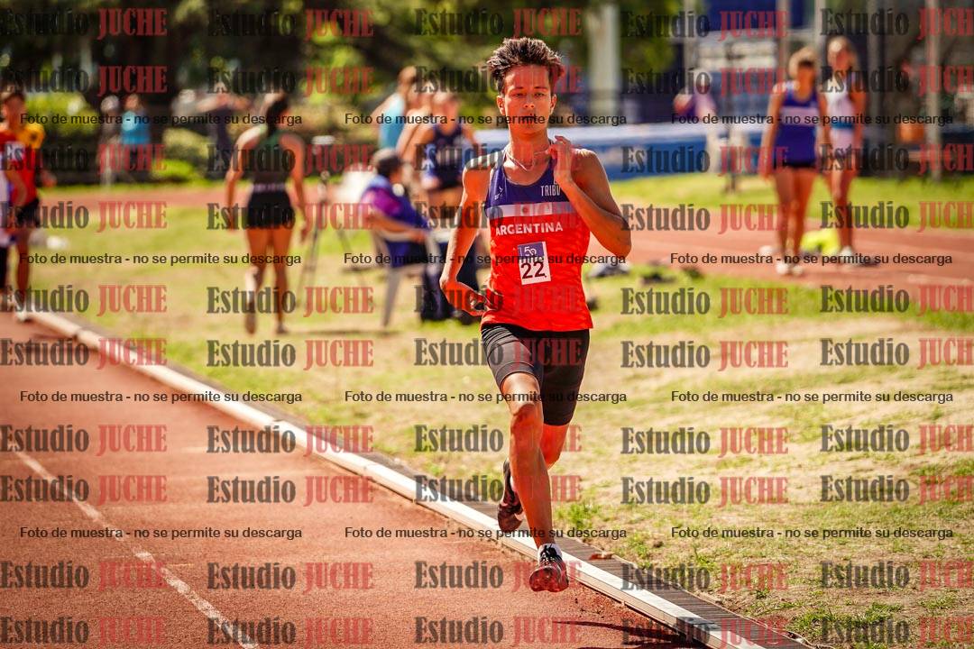 Fotos de los 600 m llanos de varones