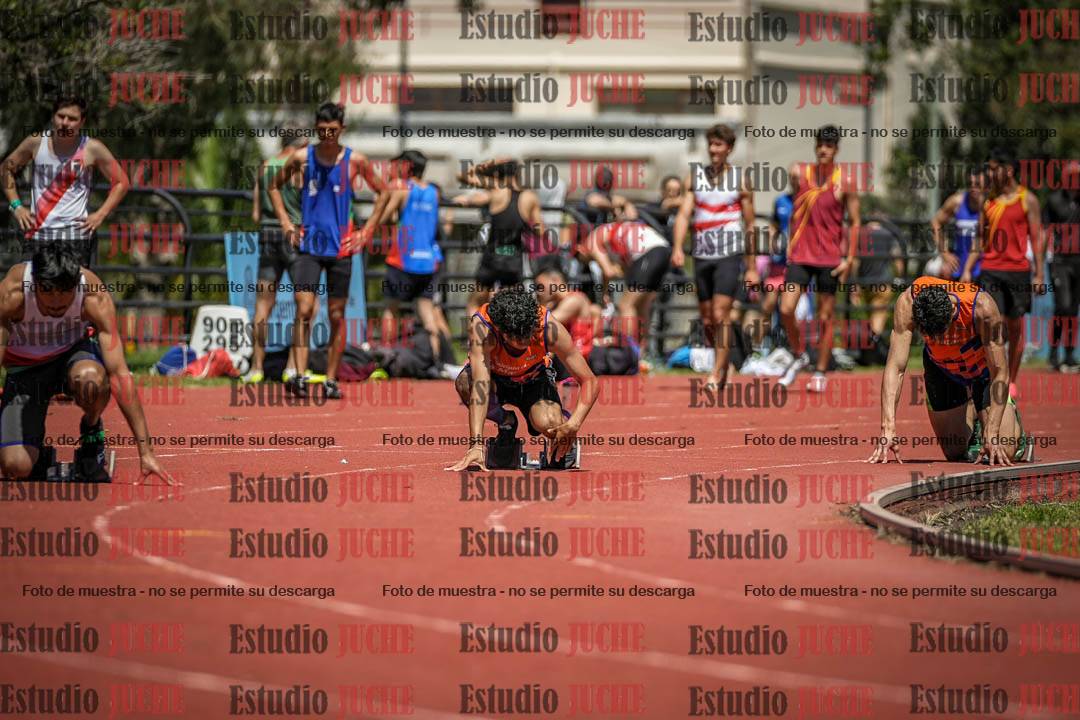 Fotos de los 200 m llanos de varones