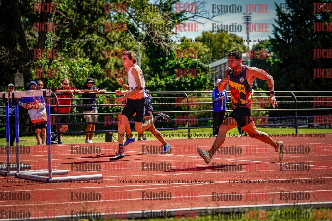 Fotos de los 110 m con vallas de varones
