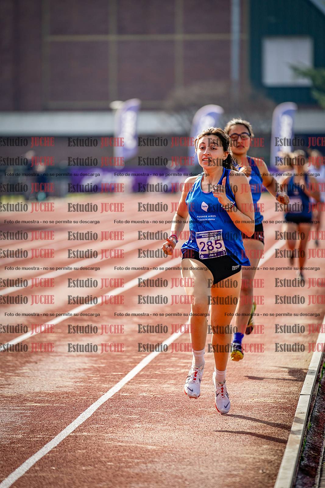 Fotos de los 800 m de mujeres - heptatlón 7