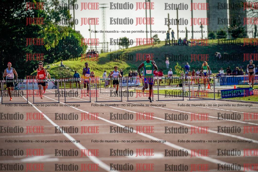 Fotos de los 400 m con vallas de varones