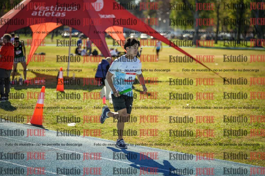 Fotos durante los relevos