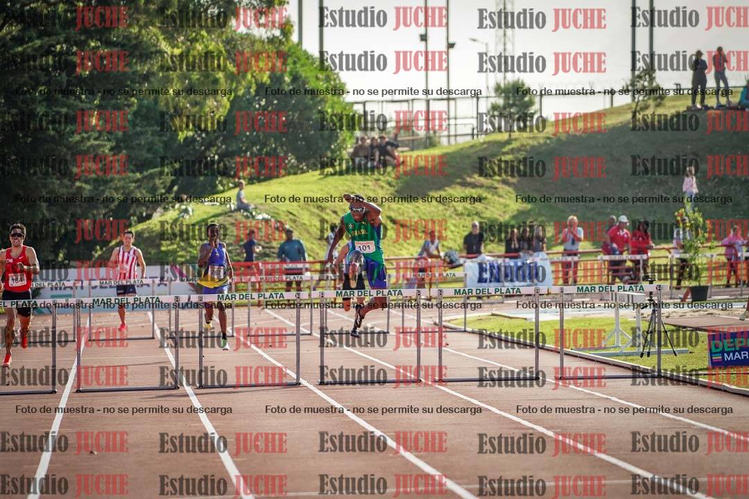 Fotos de los 400 m con vallas de varones
