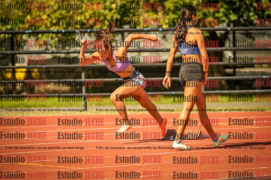 Fotos de los 200 m llanos de mujeres - combinadas 4