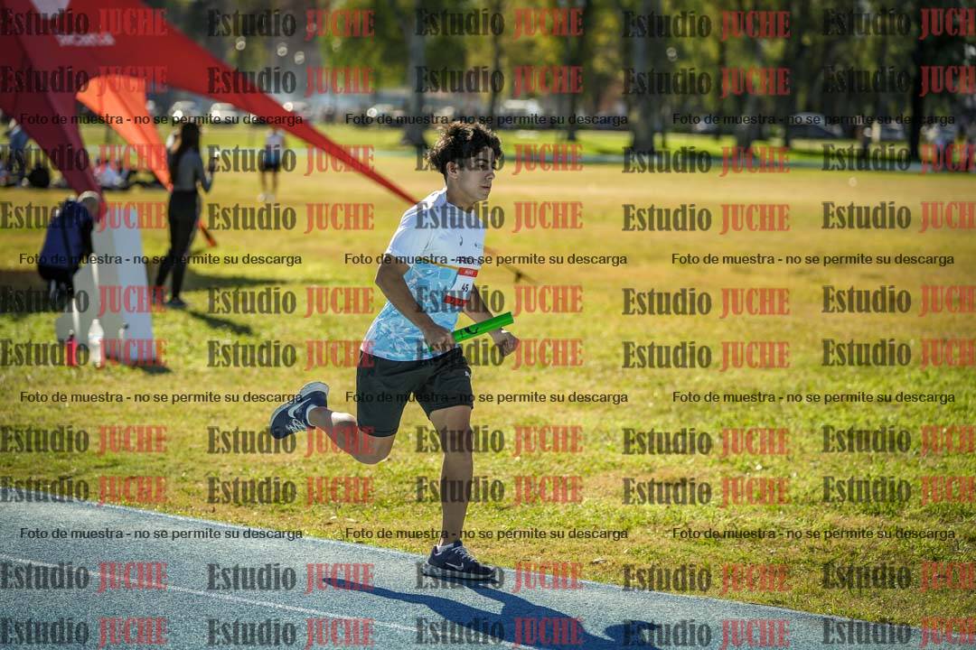 Fotos durante los relevos