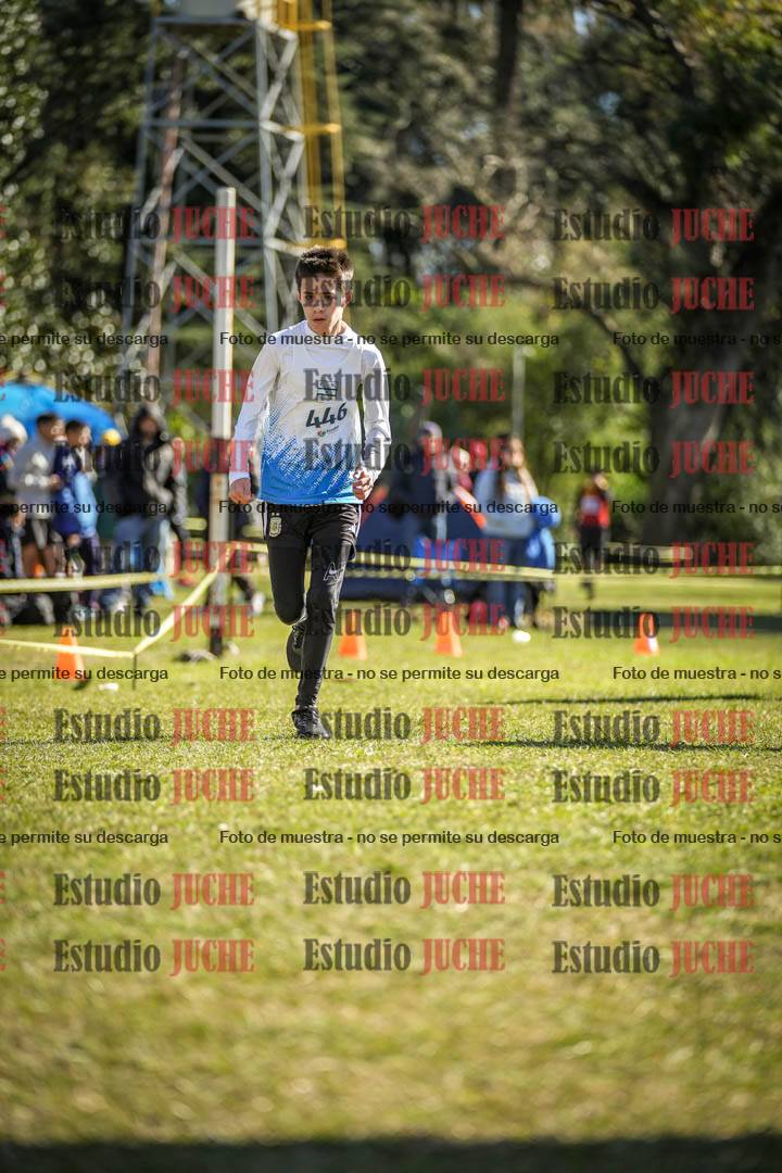 Fotos de la llegada del cross de 2000 m