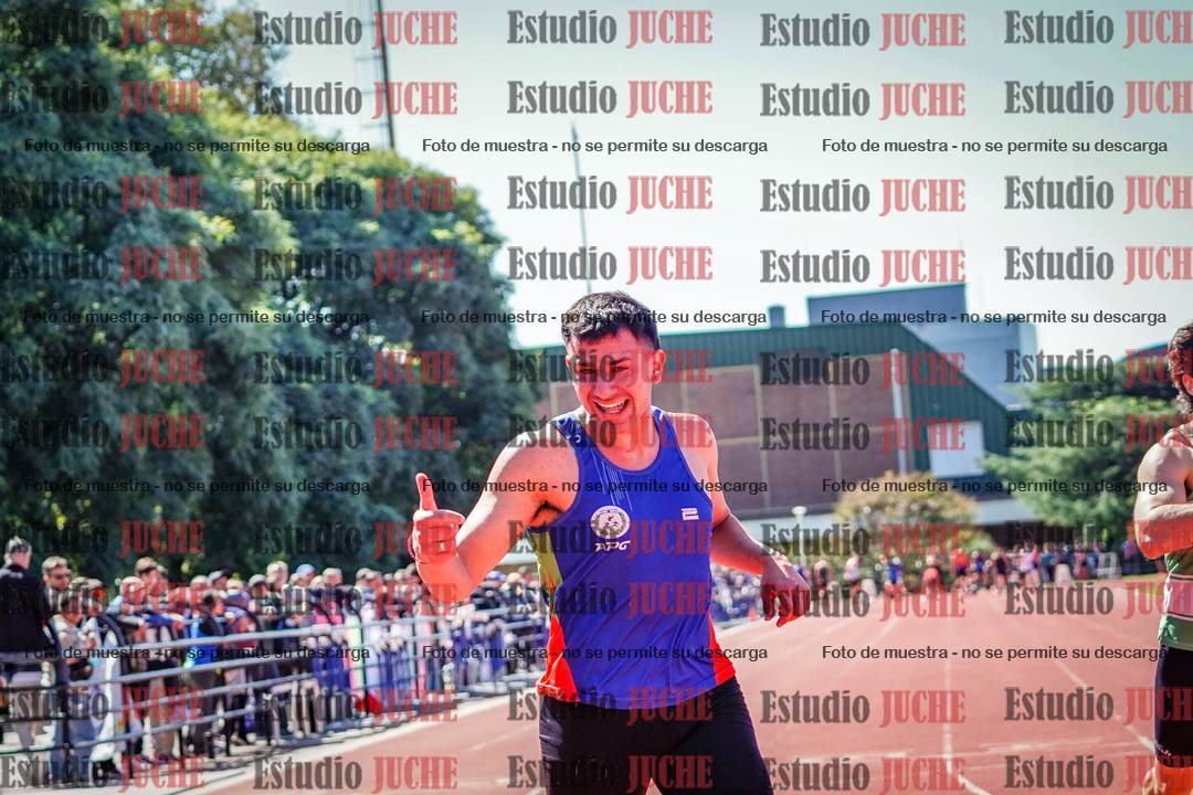 Fotos de los 100 m de varones