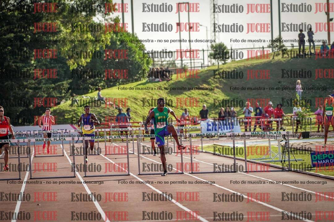 Fotos de los 400 m con vallas de varones