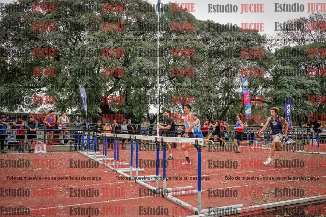 Fotos de los 110 m con vallas de varones - FINAL