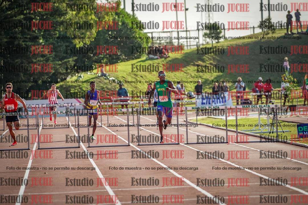 Fotos de los 400 m con vallas de varones