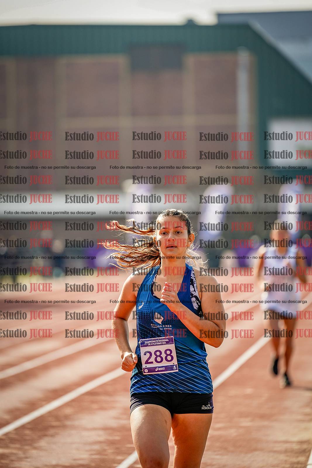 Fotos de los 800 m de mujeres - heptatlón 7