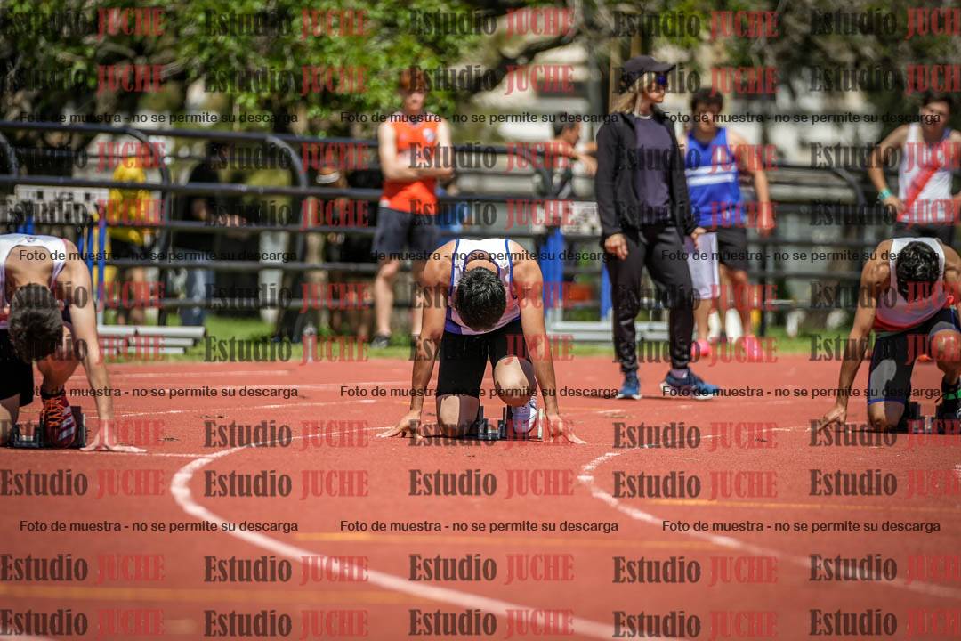 Fotos de los 200 m llanos de varones