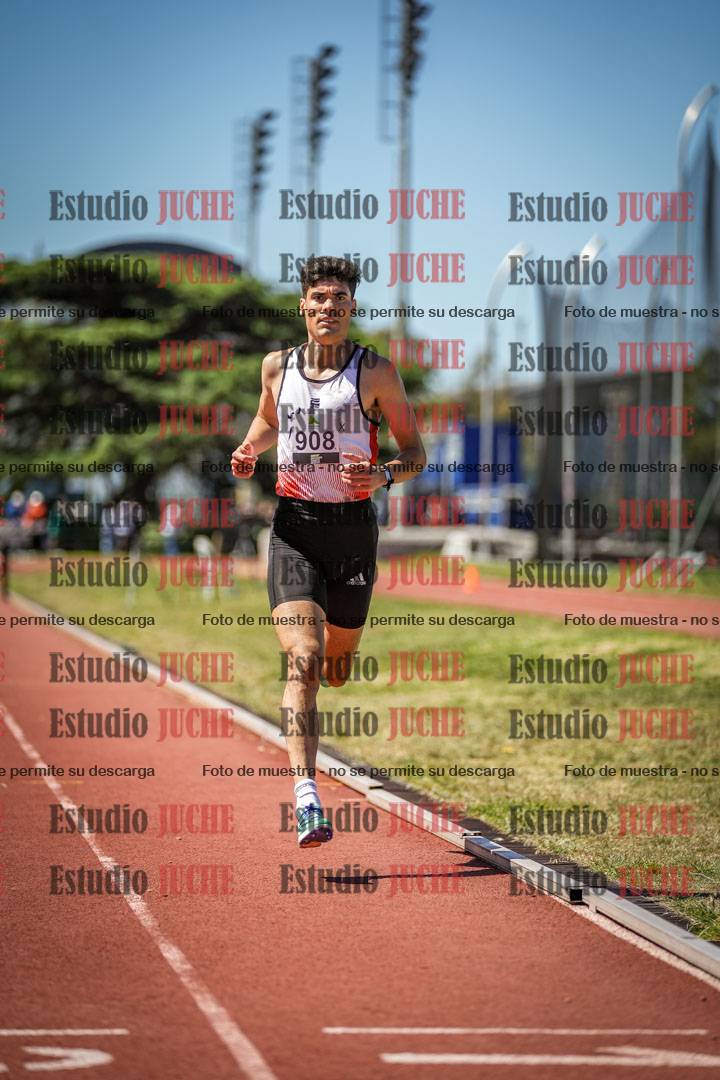 Fotos de los 3000 m con obstáculos de varones