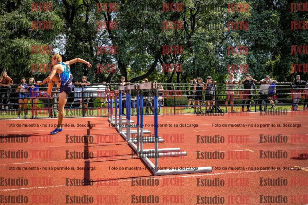 Fotos de los 110 m con vallas de varones