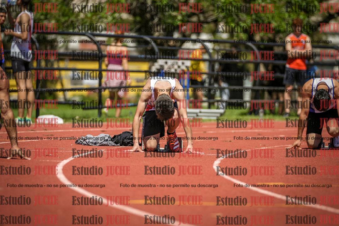 Fotos de los 200 m llanos de varones