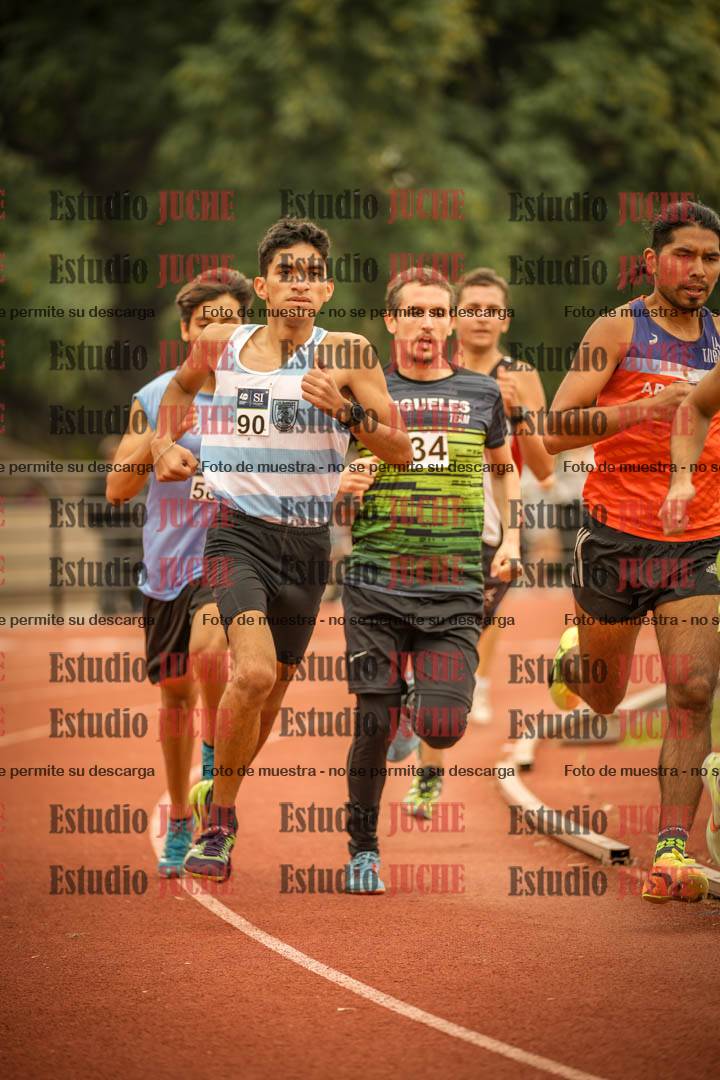 Fotos de los 800 m llanos de varones