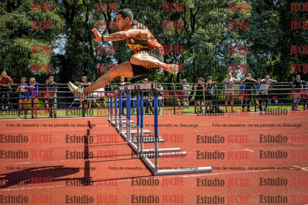 Fotos de los 110 m con vallas de varones