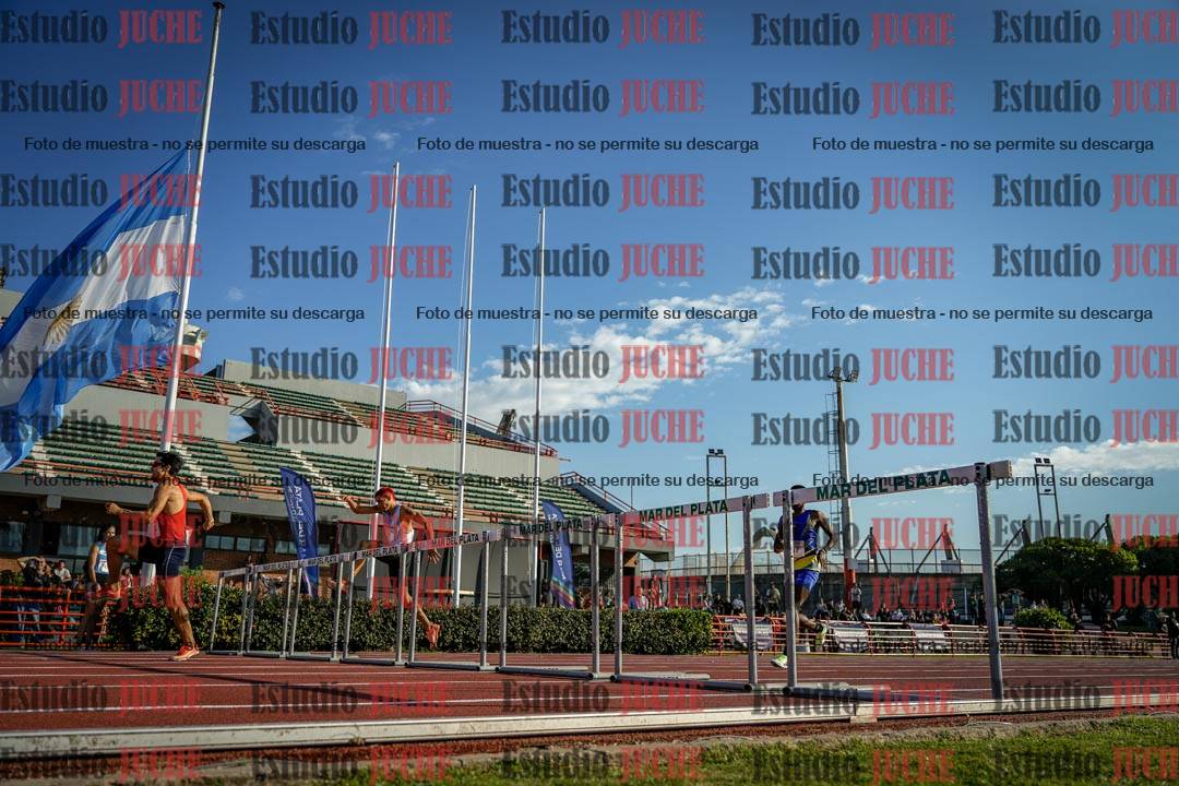 Fotos de los 400 m con vallas de varones