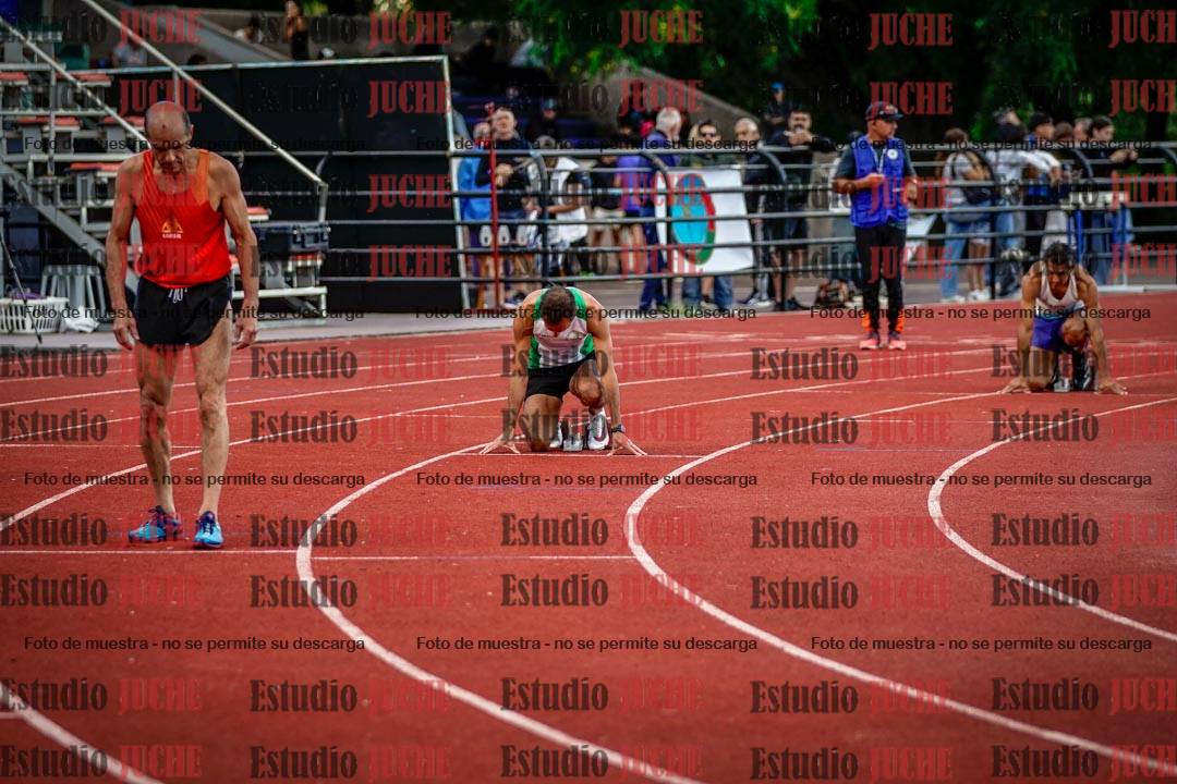 Fotos de los 400 m llanos de varones