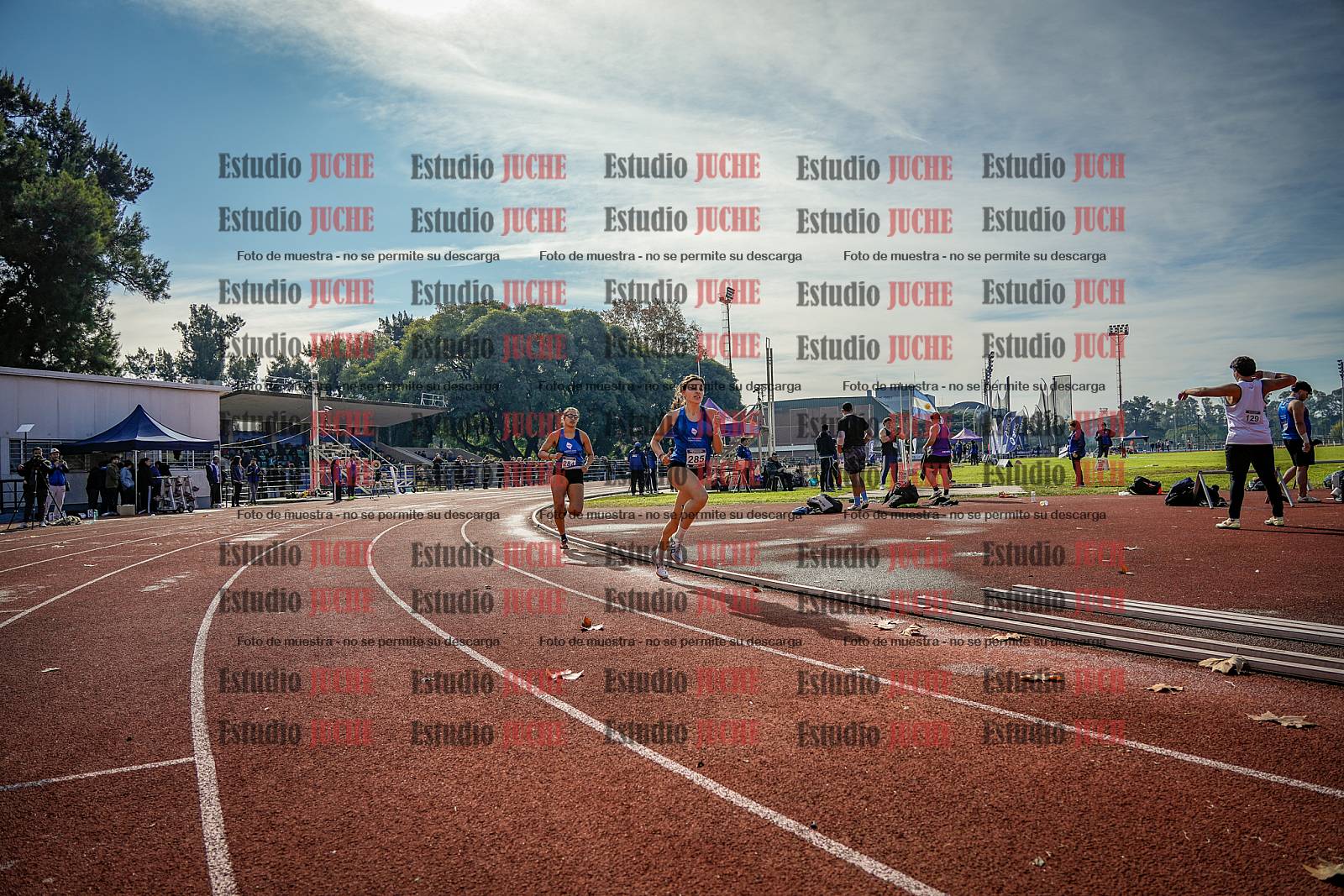 Fotos de los 800 m de mujeres - heptatlón 7