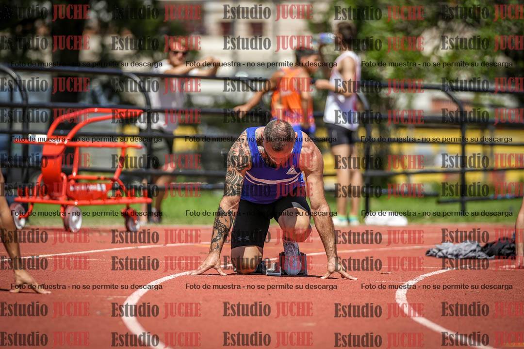 Fotos de los 200 m llanos de varones