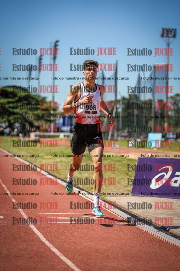 Fotos de los 3000 m con obstáculos de varones