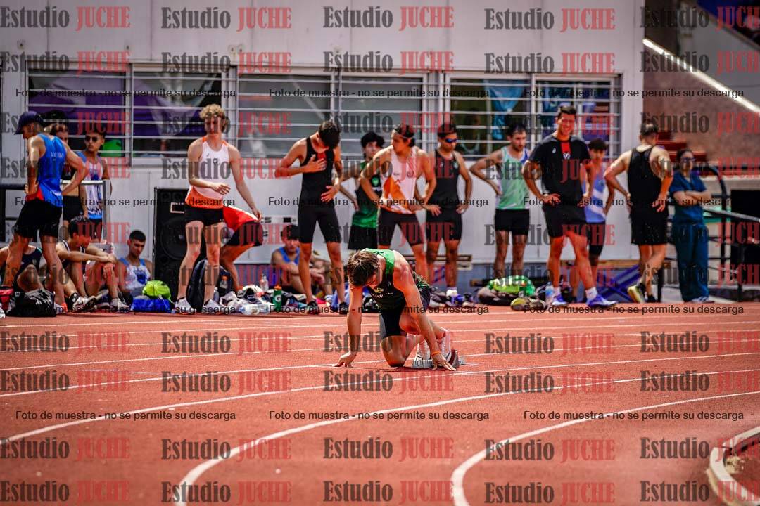 Fotos de los 400 m llanos de varones