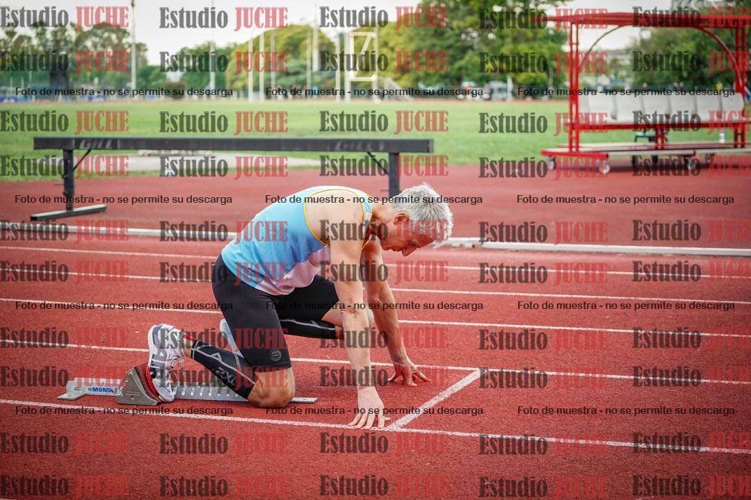 Fotos de los 400 m llanos de varones
