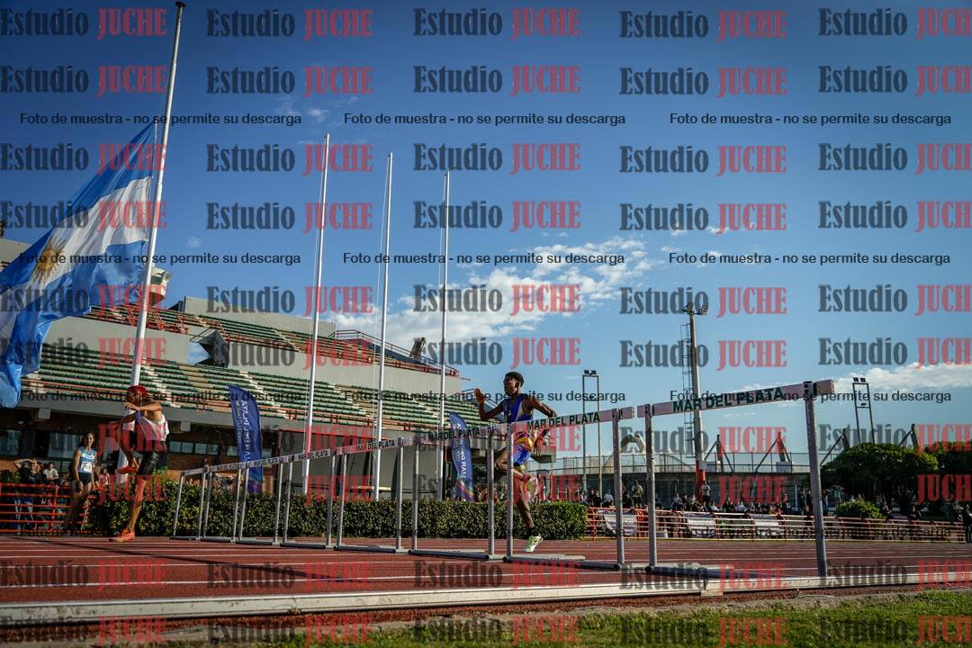 Fotos de los 400 m con vallas de varones
