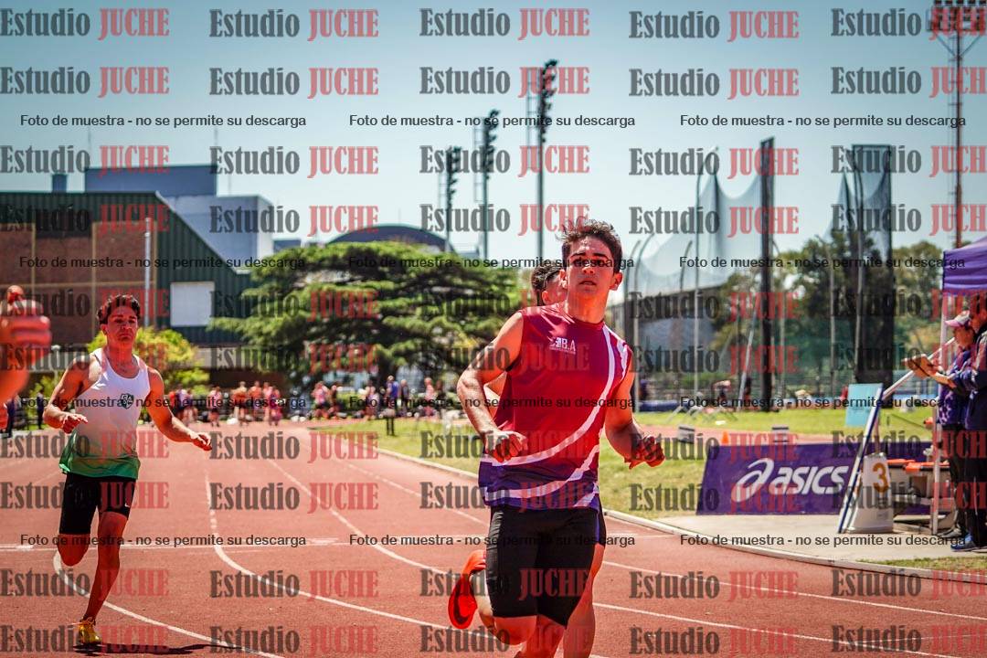 Fotos de los 100 m llanos de varones