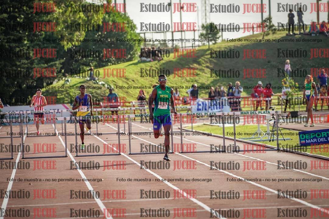 Fotos de los 400 m con vallas de varones