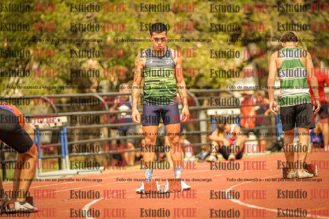 Fotos de los 200 m llanos de varones
