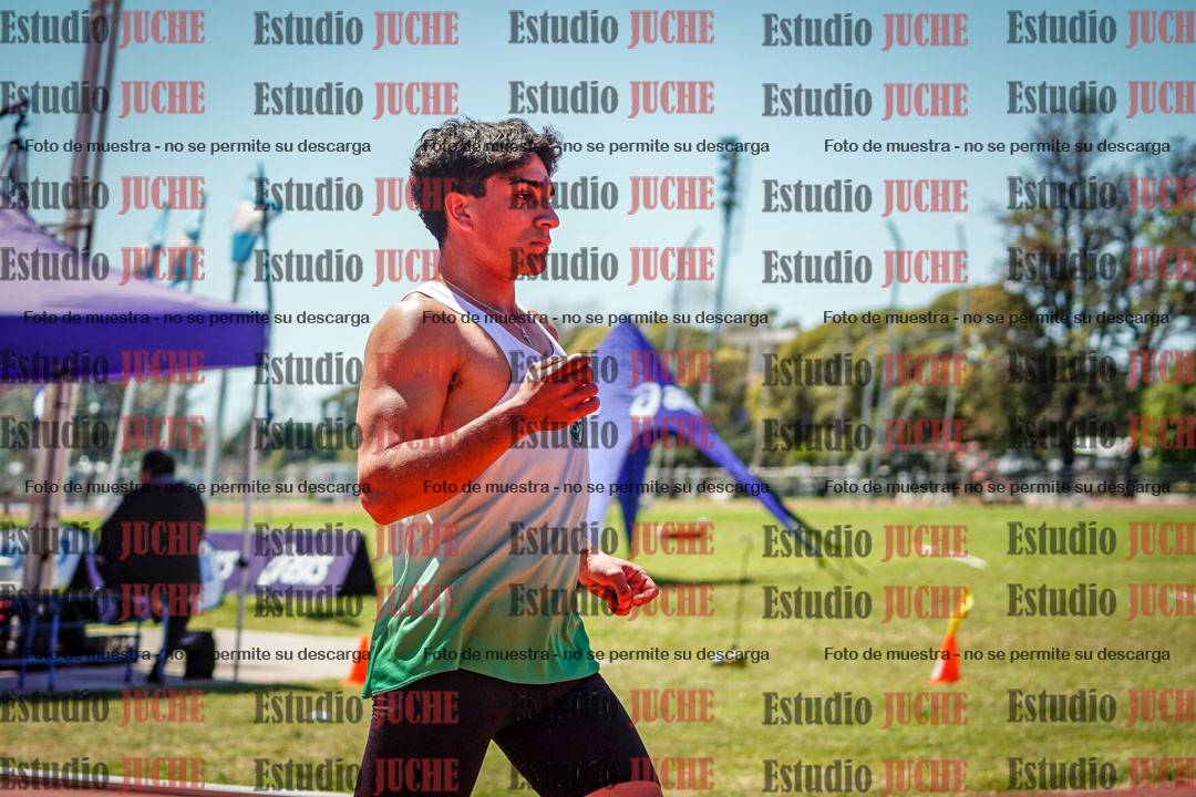 Fotos de los 100 m llanos de varones