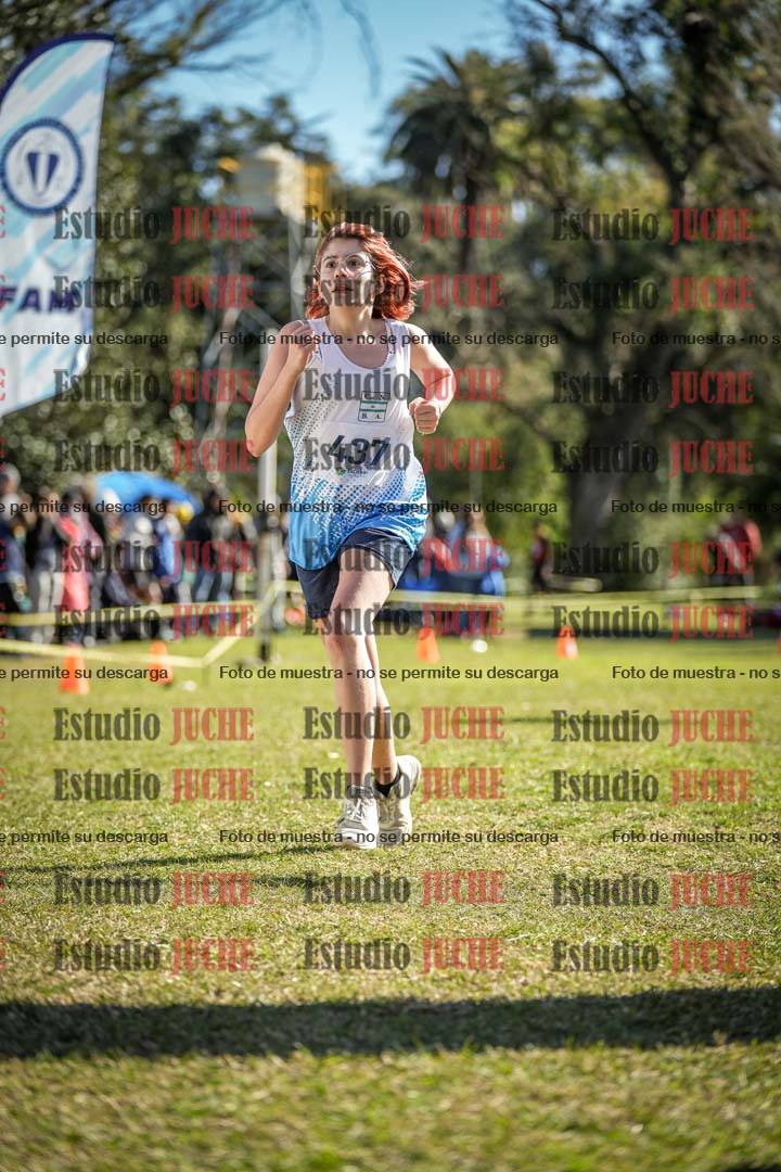 Fotos de la llegada del cross de 2000 m