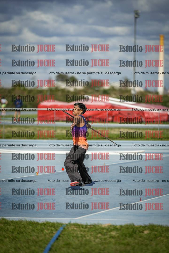 Fotos del lanzamiento de jabalina de varones