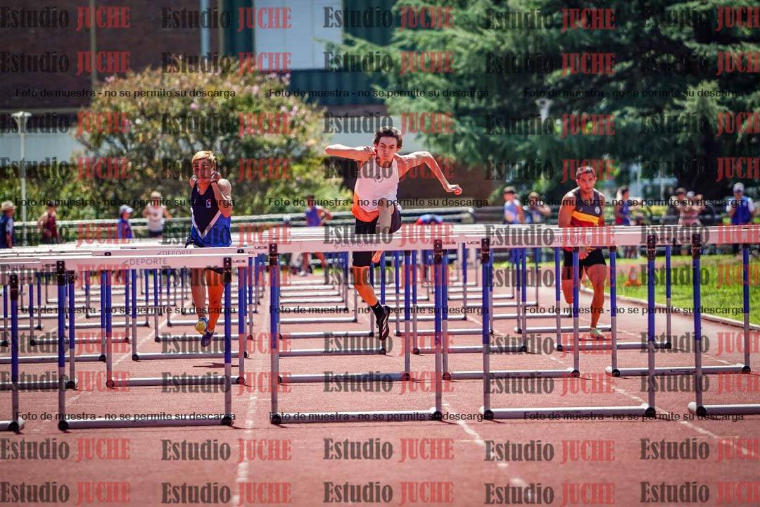 Fotos de los 110 m con vallas de varones