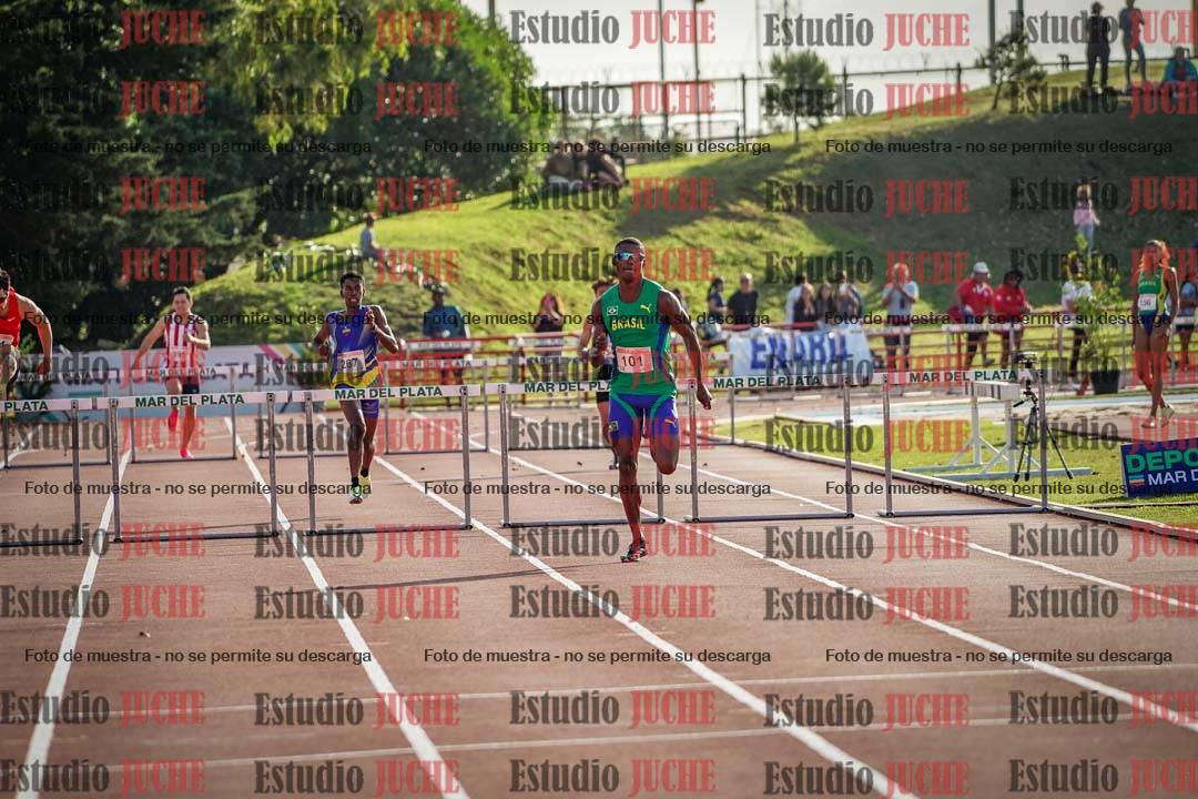 Fotos de los 400 m con vallas de varones
