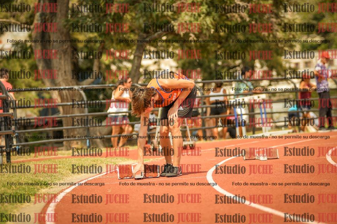 Fotos de los 200 m llanos de varones