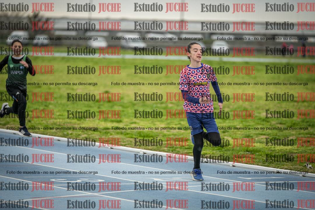 Fotos de los 50 m llanos de varones - U12