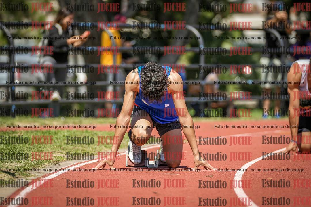 Fotos de los 200 m llanos de varones