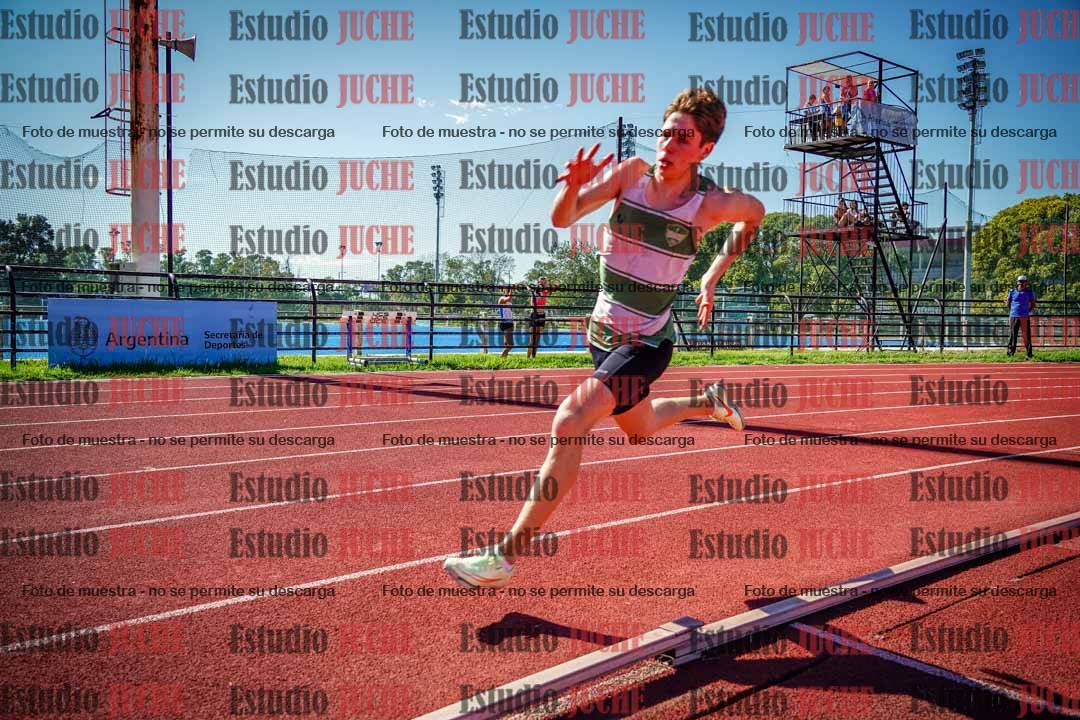 Fotos de los 200 m llanos de varones