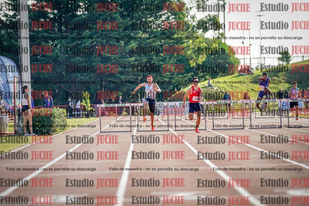 Fotos de los 400 m con vallas de varones