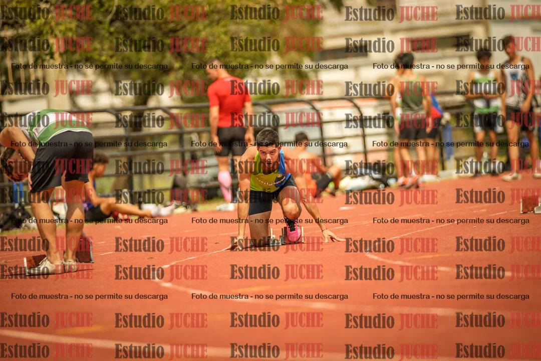 Fotos de los 200 m llanos de varones