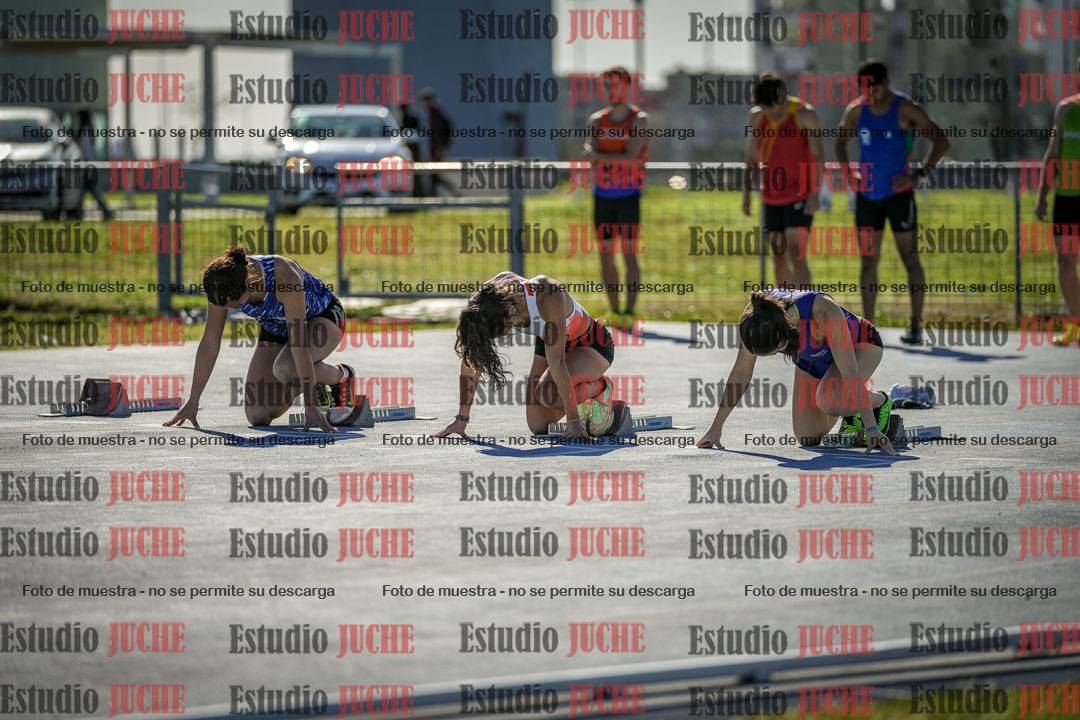 Fotos de los 100 m llanos de mujeres