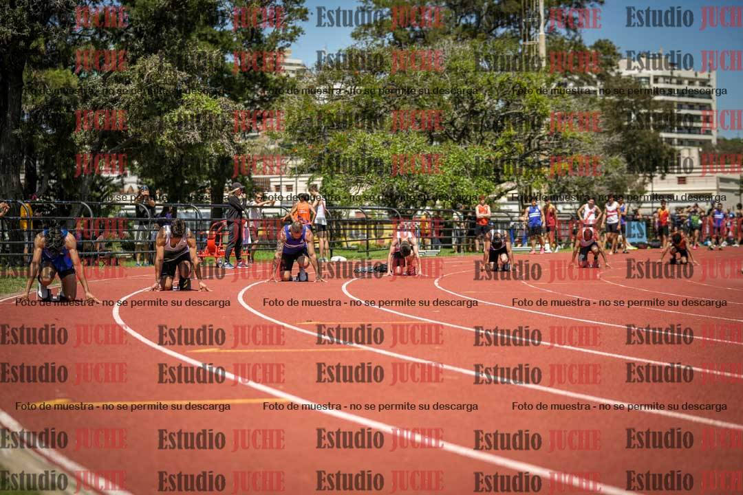 Fotos de los 200 m llanos de varones