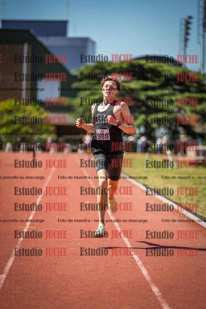 Fotos de los 3000 m con obstáculos de varones
