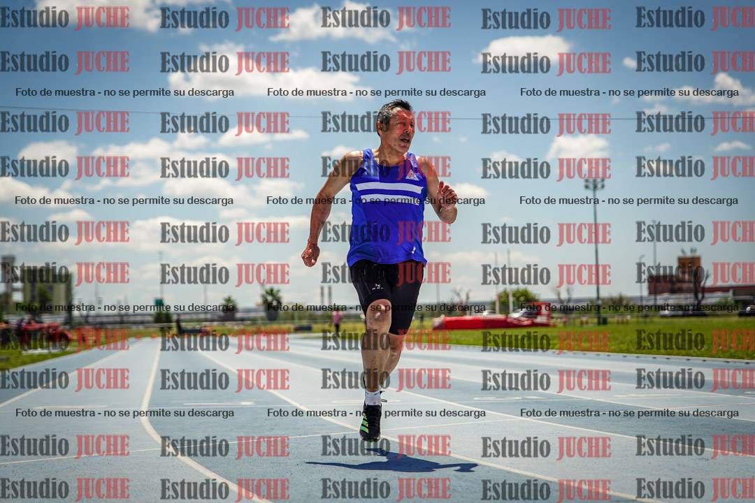 Fotos de los 100 m llanos de varones