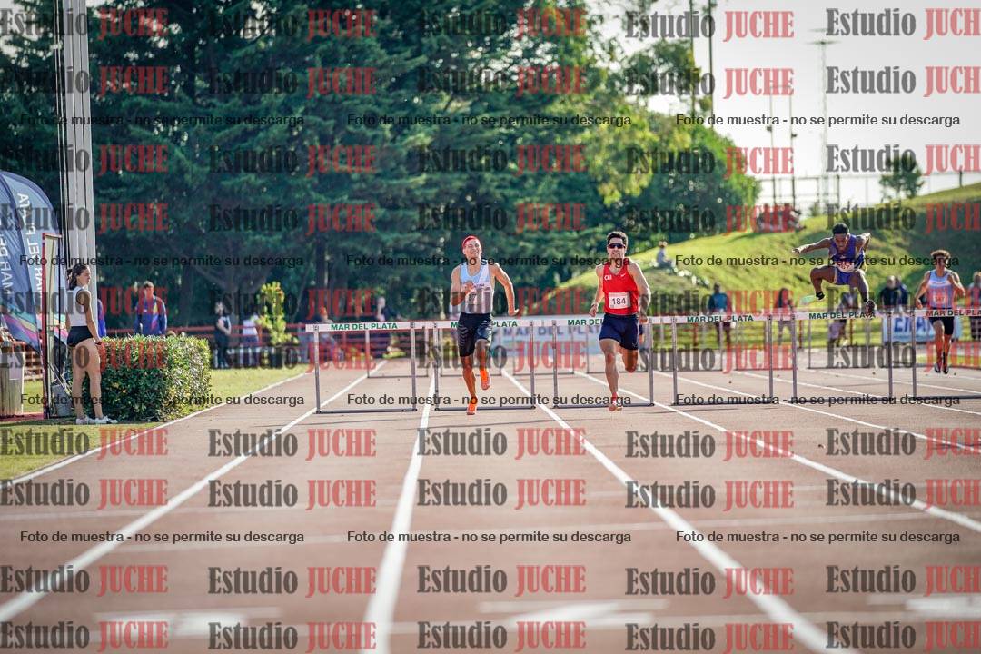 Fotos de los 400 m con vallas de varones