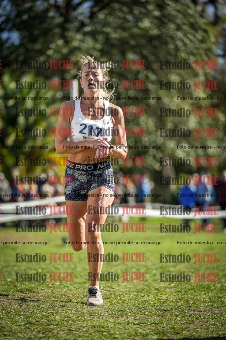 Fotos de la llegada del cross de 6000 m